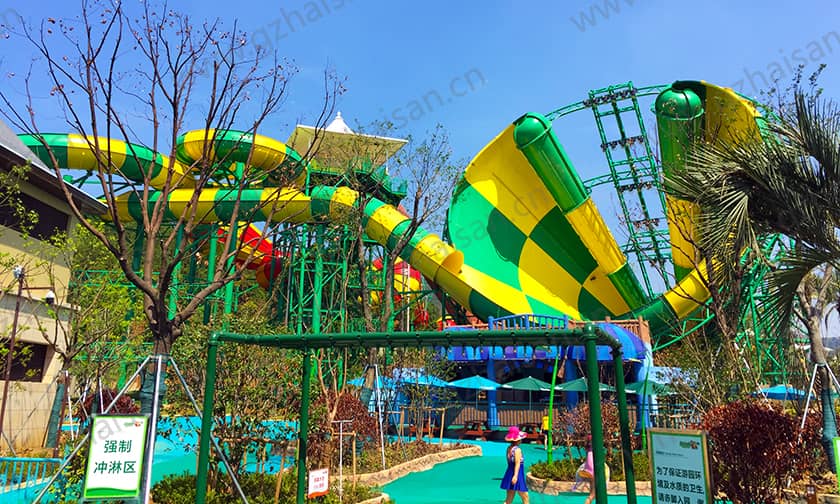 壹号娱乐游乐打造的苏州乐园森林水世界成今夏长三角水公园人气王