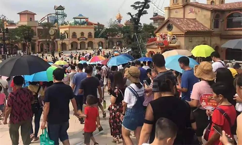 壹号娱乐游乐参与打造的欢乐海岸PLUS三天迎客超16万人！